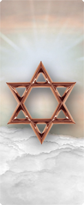 Star of David Bronze-Copper